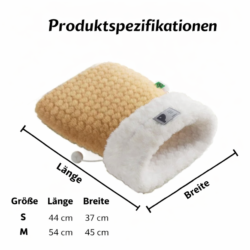 flooom™ CozyCave – Kuschelige Schlafhöhle für Katzen