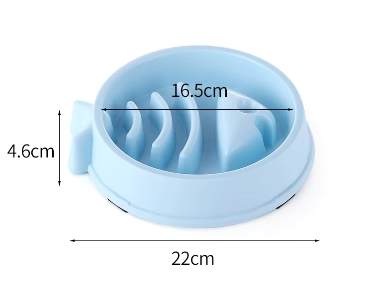 flooom™ FishBowl – Anti-Schling-Napf in Fischform