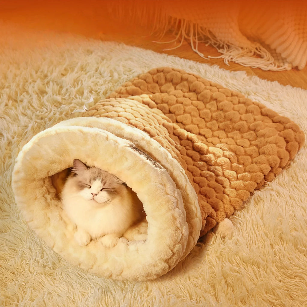 flooom™ CozyCave – Kuschelige Schlafhöhle für Katzen