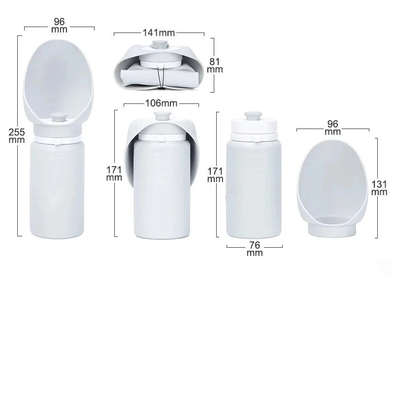 flooom™ AquaGo – Faltbare Hunde-Trinkflasche