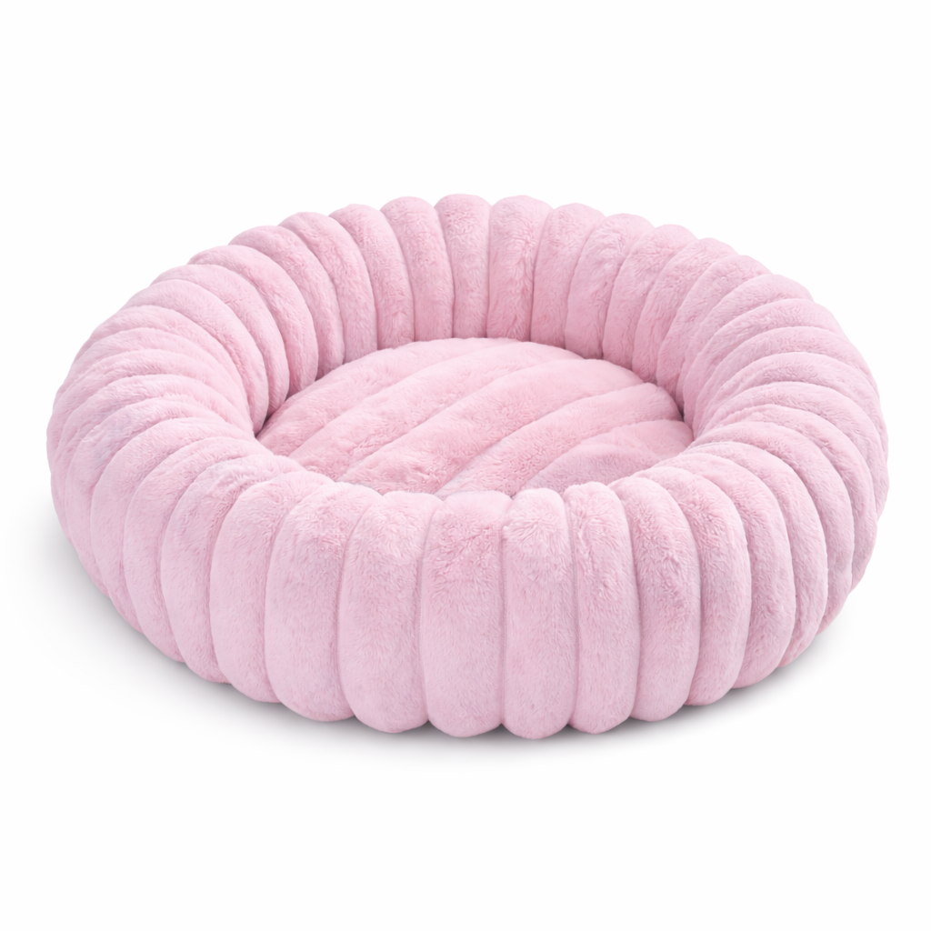 flooom™ DreamNest – Beruhigendes Donutbett für Hunde & Katzen