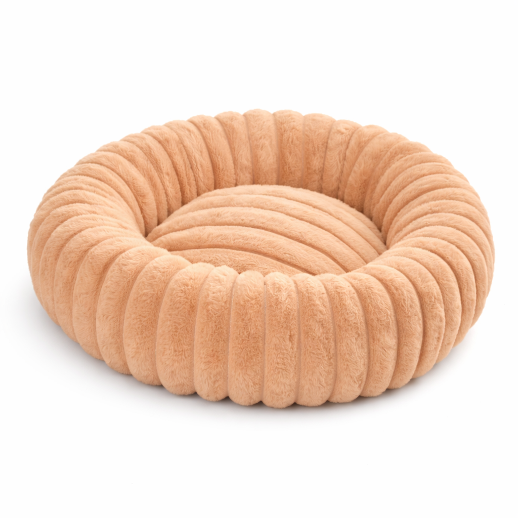 flooom™ DreamNest – Beruhigendes Donutbett für Hunde & Katzen