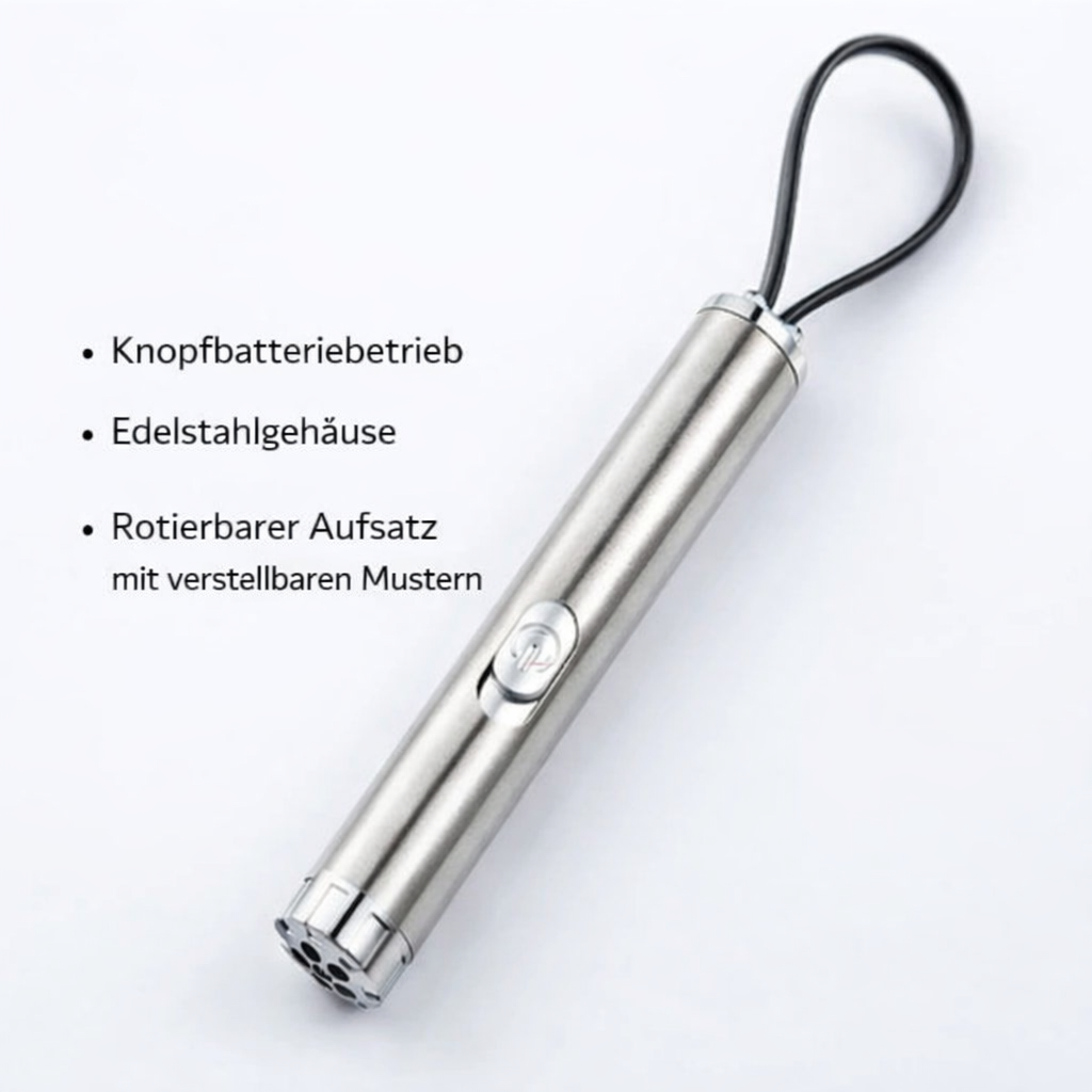 flooom™ LaserPlay – Interaktiver Laserpointer für Katzen